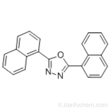 1,3,4-ossadiazolo, 2,5-di-1-naftalenile- CAS 905-62-4